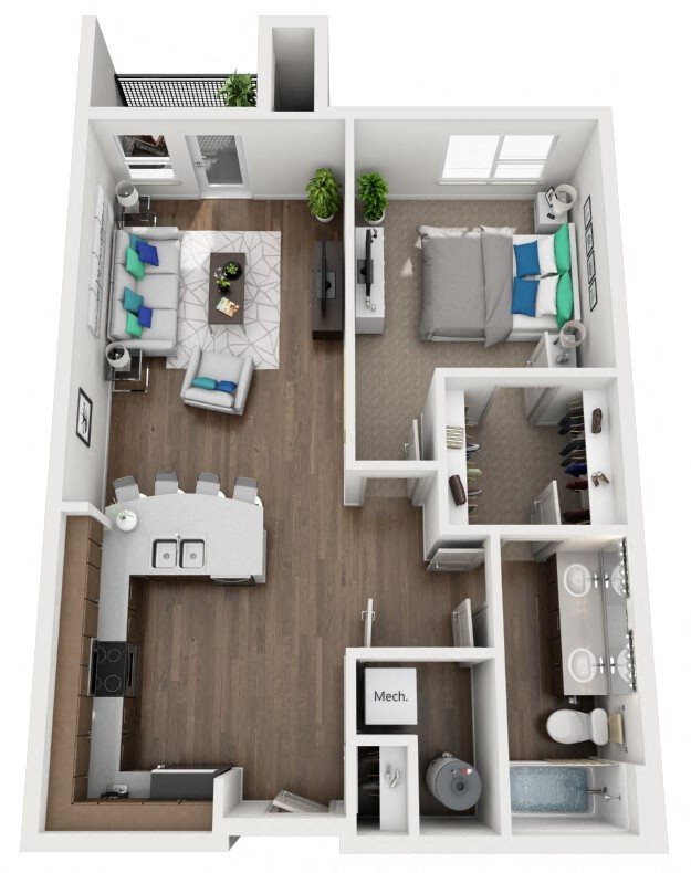 1G Floor Plan 8